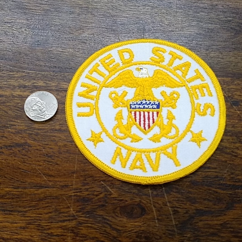 United States Navy Iron On &/or Sew On Patch